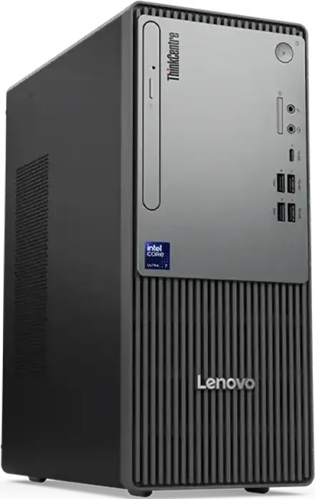 Настольный ПК Lenovo ThinkCentre neo 50t Gen 6 Tower, Intel Core Ultra 5 225 (10 ядер), 16GB DDR5 RAM, SSD 1TB NVMe PCIe Gen4, NPU Intel AI Boost, FreeDOS, Raven Black