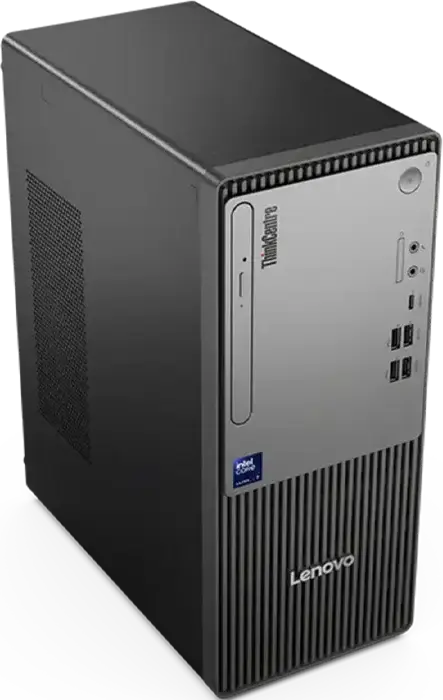 Настольный ПК Lenovo ThinkCentre neo 50t Gen 6 Tower, Intel Core Ultra 5 225 (10 ядер), 16GB DDR5 RAM, SSD 1TB NVMe PCIe Gen4, NPU Intel AI Boost, FreeDOS, Raven Black