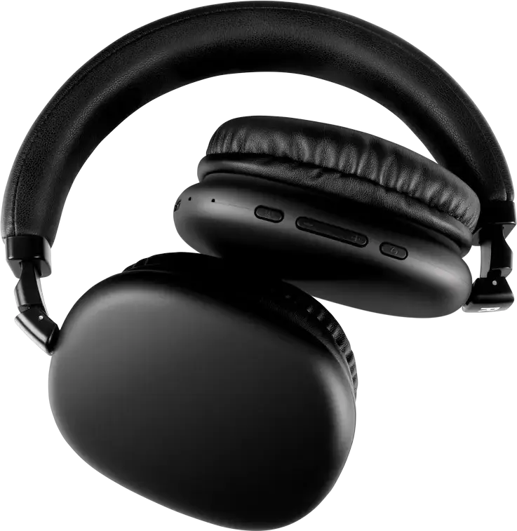 Căști Wireless Stereo SVEN AP-B325MV, Negru, Bluetooth 5.3, Anulare Activă a Zgomotului (ANC), Driver 40mm, Rezistență la Apă IPX4, Pliabile, Baterie 33h