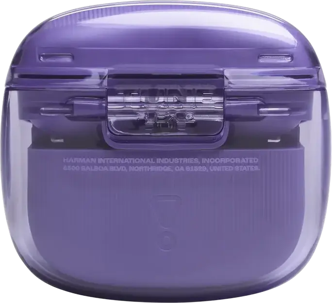 Casca JBL Tune Flex 2 Violet True Wireless, Drivere Dinamice 12mm, Anulare Adaptivă a Zgomotului ANC, Baterie 48h, Rezistență IP54, Sunet Spatial