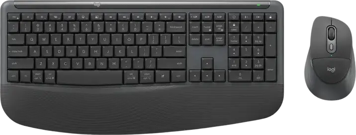 Set Tastatură + Mouse Logitech MK880, Fără fir, Grafit
