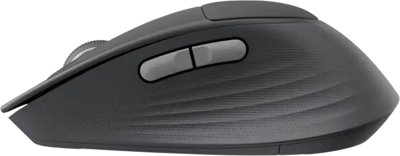 Logitech Signature Comfort Plus Combo MK880 Wireless Keyboard and Mouse Set, Graphite, Curved Wave Layout with Palm Rest, Bluetooth & 2.4 GHz, 4000 dpi Optical Mouse