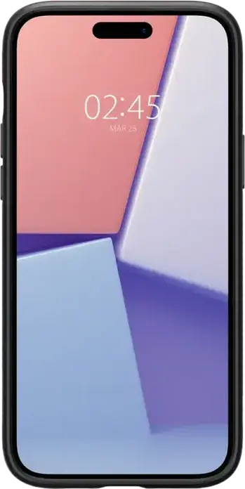 Spigen Liquid Air Case for iPhone 15 Plus, Slim Flexible TPU Protective Cover with Geometric Texture, Mil-Grade Drop Protection and Air Cushion Technology