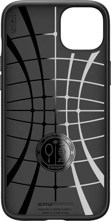 Spigen Liquid Air Case for iPhone 15 Plus, Slim Flexible TPU Protective Cover with Geometric Texture, Mil-Grade Drop Protection and Air Cushion Technology