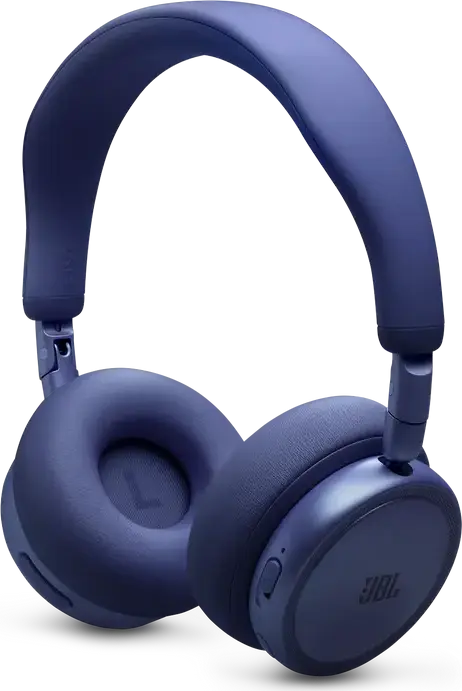 JBL Live 680NC Wireless On-Ear Headphones, Blue, Adaptive Noise Cancelling 2.0, Hi-Res Audio, Spatial Sound, 80h Battery, Bluetooth 6.0, Multi-point Connection