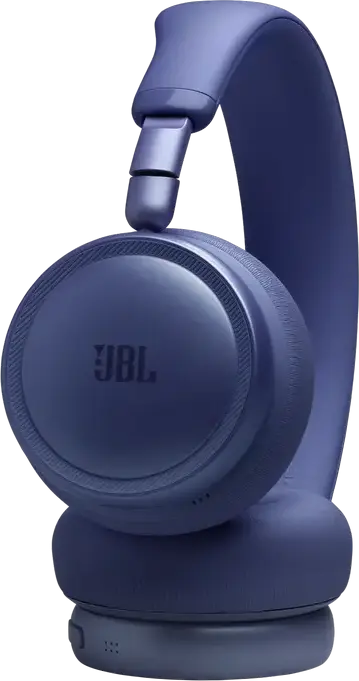 JBL Live 680NC Wireless On-Ear Headphones, Blue, Adaptive Noise Cancelling 2.0, Hi-Res Audio, Spatial Sound, 80h Battery, Bluetooth 6.0, Multi-point Connection