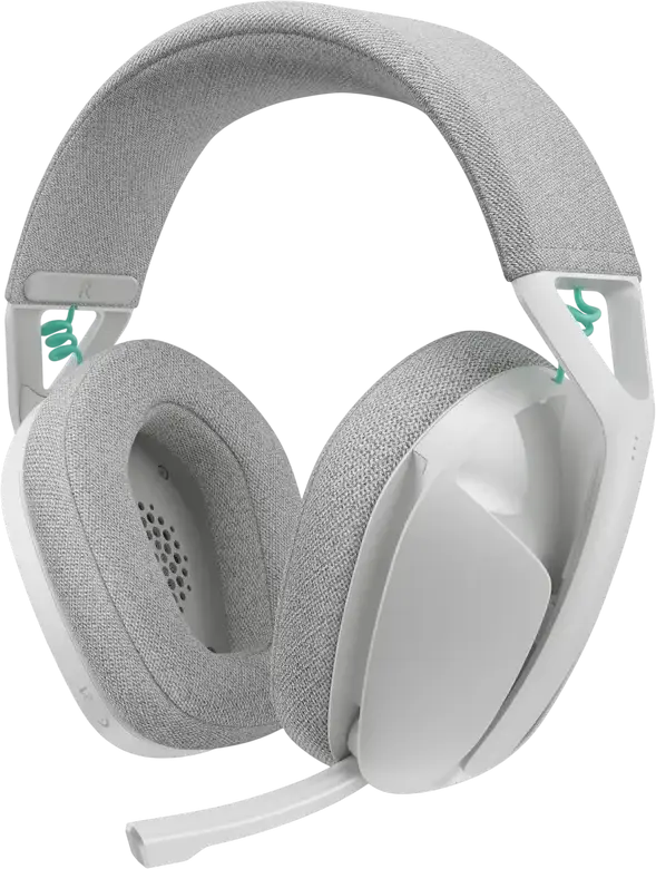Игровая беспроводная гарнитура Logitech G321 Lightspeed, Белый, 2.4 ГГц LIGHTSPEED и Bluetooth 5.2, драйверы 40 мм, микрофон с функцией mute, аккумулятор 20ч