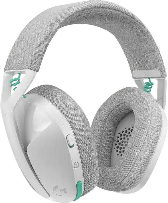Игровая беспроводная гарнитура Logitech G321 Lightspeed, Белый, 2.4 ГГц LIGHTSPEED и Bluetooth 5.2, драйверы 40 мм, микрофон с функцией mute, аккумулятор 20ч