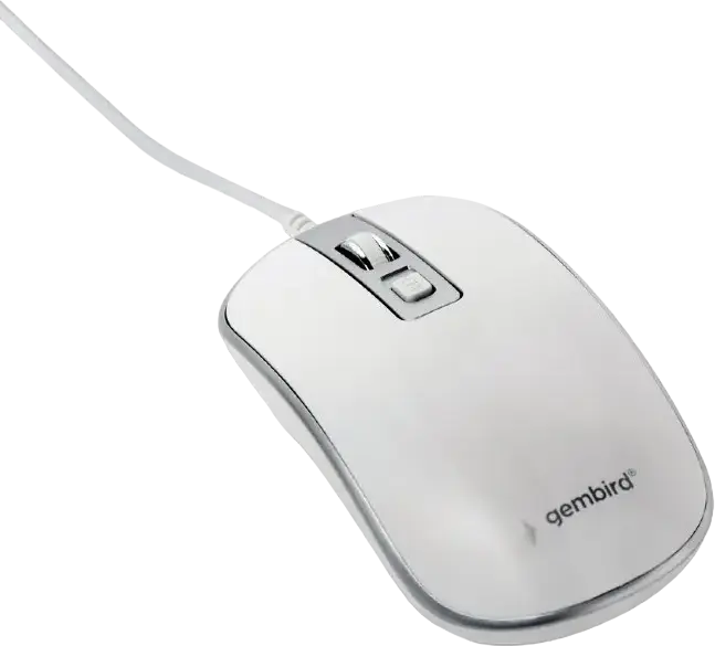 Gembird MUSW-4B-06 Wireless Optical Mouse, 2.4 GHz Nano USB Receiver, Adjustable up to 1600 DPI, 4 Buttons, Ambidextrous Design, ABS Plastic
