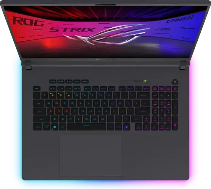 Игровой ноутбук ASUS ROG Strix G18 G815LR, экран 18" WQXGA 300Hz Nebula Display, Intel Core Ultra 9 290HX Plus, NVIDIA GeForce RTX 5070 Ti 12GB GDDR7, 32GB DDR5, SSD 1TB, Windows 11 Home, Eclipse Gray