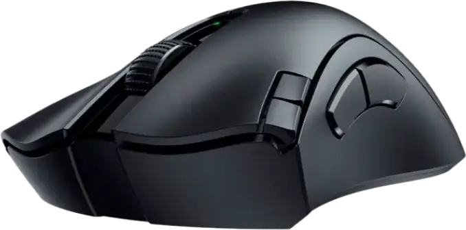 Razer DeathAdder V2 X HyperSpeed Wireless Gaming Mouse, Ergonomic Right-Handed, Dual-Mode 2.4GHz & Bluetooth, 14000 DPI Optical Sensor, 7 Programmable Buttons, Black