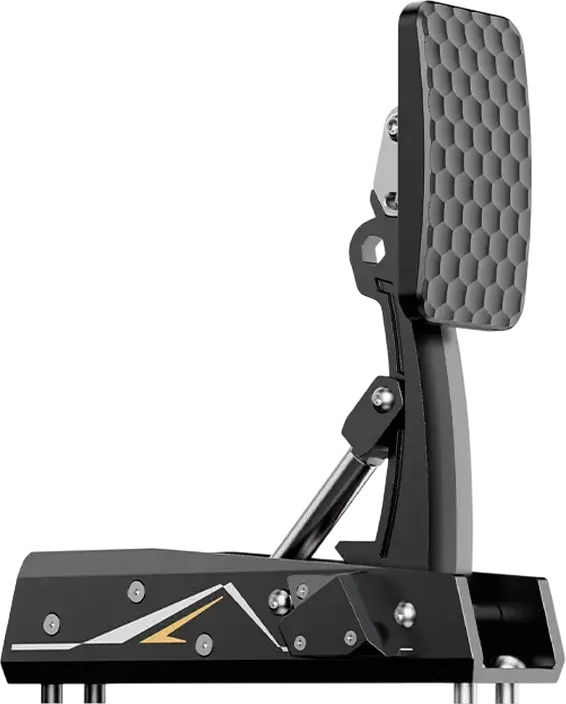 MOZA Racing CRP2 Clutch Pedal (1 Pedal) - Aerospace Aluminum & 3K Carbon Fiber, Adjustable Travel 15-25°, Biomimetic Curved Surface for Windows PC and Xbox