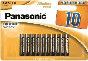 Baterii Panasonic LR03REB, AAA, 10buc.