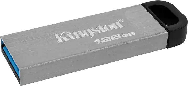 Memorie USB Kingston DataTraveler Kyson, 128GB, Argintiu