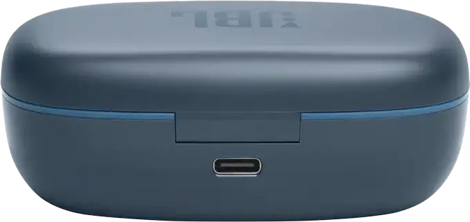 Casca JBL Endurance Peak 3 True Wireless cu Cârlig Suprageaurile, Albastru, Driver Dinamic 10mm, Pure Bass Sound, Rezistență IP68, Baterie 50h, Bluetooth 5.2