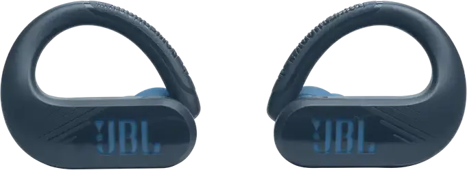 Casca JBL Endurance Peak 3 True Wireless cu Cârlig Suprageaurile, Albastru, Driver Dinamic 10mm, Pure Bass Sound, Rezistență IP68, Baterie 50h, Bluetooth 5.2