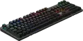 Bloody B810R Wired USB RGB Gaming Keyboard, LK Optical Switches 0.2ms Response, 100% Anti-Ghosting NKRO, Spill-Resistant Nano-Coating, Black