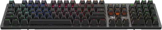 Bloody B810R Wired USB RGB Gaming Keyboard, LK Optical Switches 0.2ms Response, 100% Anti-Ghosting NKRO, Spill-Resistant Nano-Coating, Black