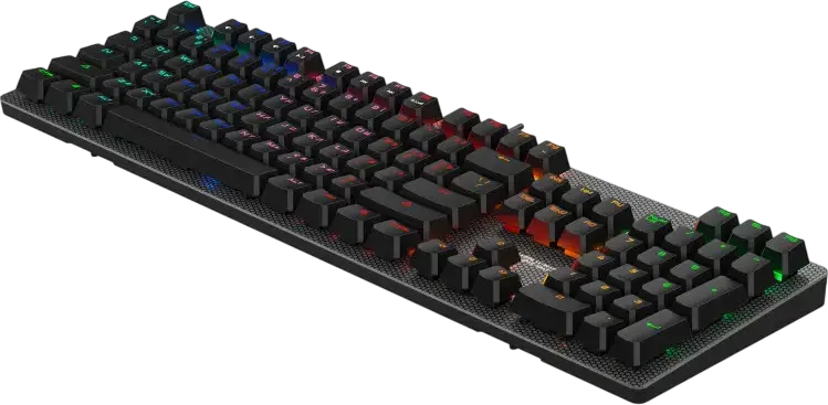 Bloody B810R Wired USB RGB Gaming Keyboard, LK Optical Switches 0.2ms Response, 100% Anti-Ghosting NKRO, Spill-Resistant Nano-Coating, Black