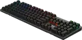 Bloody B810R Wired USB RGB Gaming Keyboard, LK Optical Switches 0.2ms Response, 100% Anti-Ghosting NKRO, Spill-Resistant Nano-Coating, Black