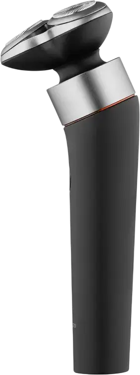 Ardesto SHRR-B5WDR Rotary Electric Shaver, 3 Floating Heads with Double Rings, IPX7 Waterproof Wet & Dry, 5W Brushless Motor, Li-Ion Battery, Black, Charging stand, protective cap, USB Type-C cable