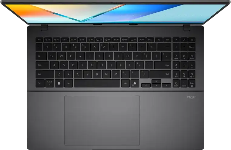 ASUS Vivobook S 16 OLED M3607HA Laptop, AMD Ryzen 7, 16GB DDR5 RAM, 1TB SSD, 16" WUXGA OLED Display, IR FHD Webcam, Aluminum, Matte Gray, No OS