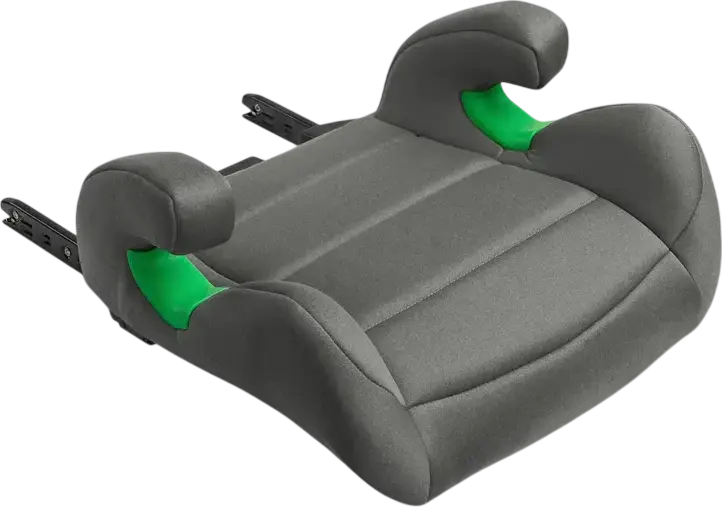 Caretero Nimbus Car Seat Group 2/3, Graphite, i-Size ECE R129, 15-36 kg, 100-150 cm, 4-12 Years, Isofix and Belt Installation, 11-Position Adjustable Headrest