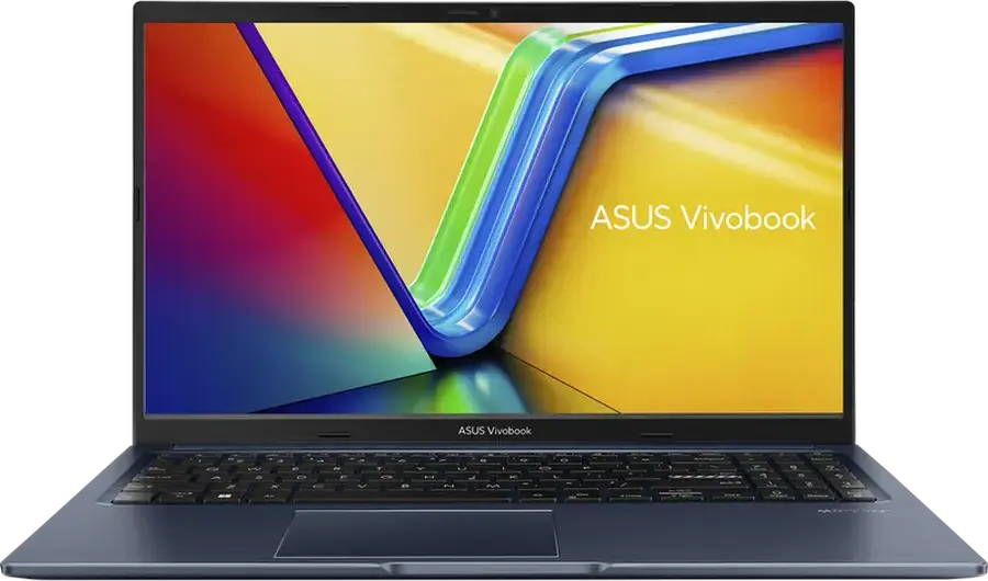 Ноутбук ASUS Vivobook 15 M1502YA, AMD Ryzen 7 5825U (8 ядер), 16GB RAM DDR4, SSD 512GB NVMe, Экран 15.6" FHD IPS Антибликовый, Подсветка Клавиатуры, Quiet Blue