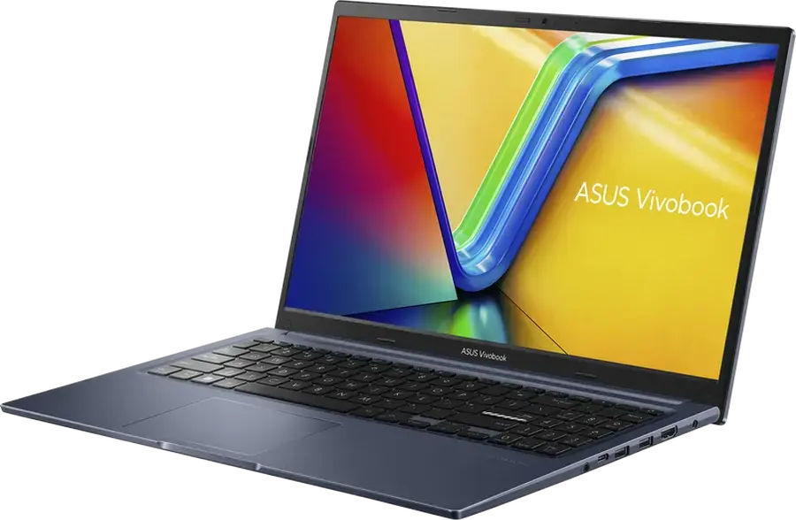 Laptop 15,6" ASUS Vivobook 15 M1502YA, Quiet Blue, AMD Ryzen 7 5825U, 16GB/512GB, Fără SO