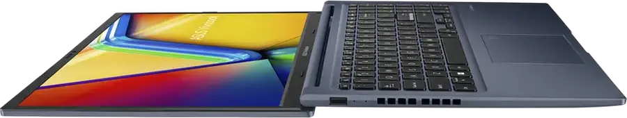 Ноутбук ASUS Vivobook 15 M1502YA, AMD Ryzen 7 5825U (8 ядер), 16GB RAM DDR4, SSD 512GB NVMe, Экран 15.6" FHD IPS Антибликовый, Подсветка Клавиатуры, Quiet Blue