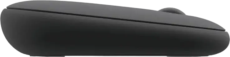 Mouse Wireless Logitech Pebble Mouse 2 M350S (MR0103) Bluetooth, Tonal Graphite, Senzor Optic 400-4000 DPI, Silent Touch, Ambidextrous, Compatibil Logi Bolt, Design Slim, Baterie pentru 24 Luni