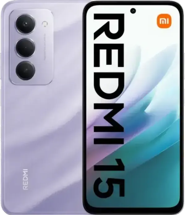 Xiaomi Redmi 15 (4G) Smartphone - 6.9" 144Hz IPS LCD, Snapdragon 6s Gen 3, 256GB Storage, 8GB RAM, 7000mAh Battery, 33W Charging, IP64, Android 15, HyperOS 3, Sandy Purple