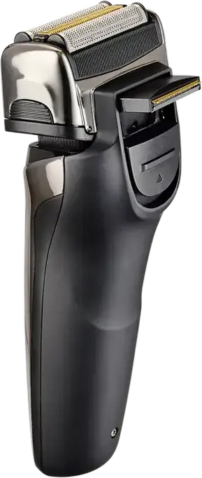 Polaris PMF1013RC Wet & Dry 5D PROF 3+ Foil Shaver, Silver/Black, 3 Flexible Floating Heads, Li-Ion Battery, 60 min Runtime, with Trimmer, Case, Protective Cap, Brush, Adapter, Cable, Stainless Steel