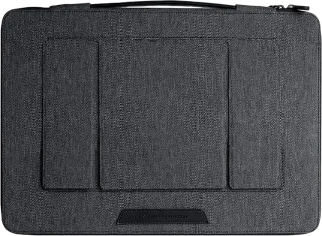 Nillkin Commuter Multifunctional Laptop Sleeve for 16", Waterproof Scratch-Resistant Case with Magnetic Adjustable Stand, Hidden Storage Pocket, Black