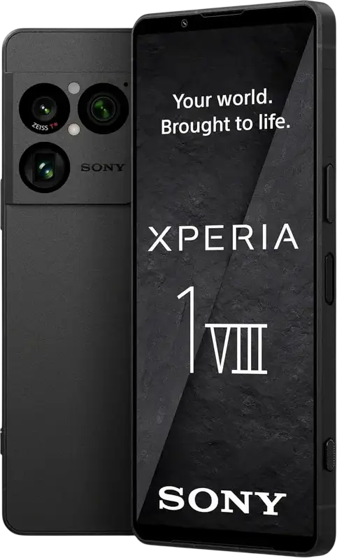 Smartphone Sony Xperia 1 VIII - Snapdragon 8 Elite Gen 5, Ecran LTPO OLED 6.5" 120Hz, Cameră Triplă 48MP Zeiss, Android 16, IP68, 5G, Jack 3.5mm