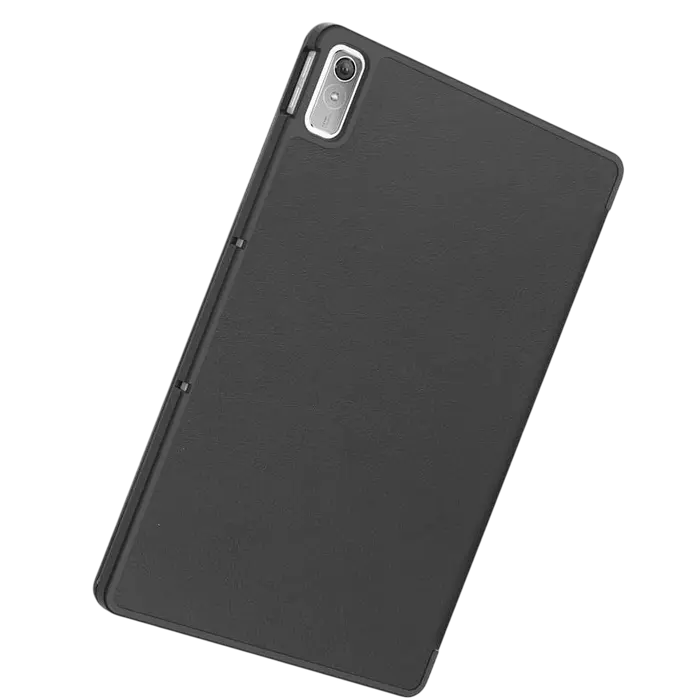 Unipha Folio Case for Lenovo Tab P11 2nd Gen 11.5", Shockproof and Water Resistant Protective Cover with Stand and 2 Exterior Pockets, Black