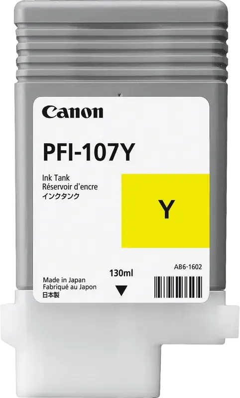 Cartuș de cerneală Canon PFI-107, 6708B001, Galben