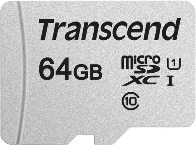 Card de Memorie Transcend MicroSDXC Class 10, 64GB (TS64GUSD300S)