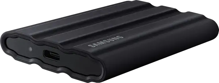 SSD portabil extern Samsung Portable SSD T7 Shield, 4 TB, Negru (MU-PE4T0S/WW)