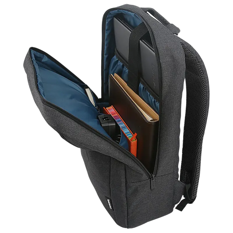 Рюкзак для ноутбука Lenovo B210 до 15.6 дюймов, водоотталкивающая ткань из полиэстера, мягкий внутренний отдел и стеганая задняя панель