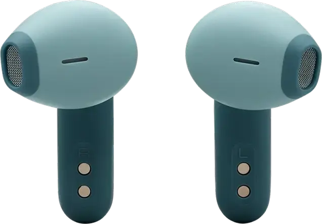 JBL Wave Flex 2 True Wireless Earbuds, Blue, TWS Stick-Open Design, JBL Pure Bass Sound, Smart Ambient Technology, Hands-Free Calls, USB-C Charging