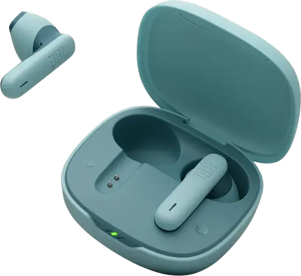 JBL Wave Flex 2 True Wireless Earbuds, Blue, TWS Stick-Open Design, JBL Pure Bass Sound, Smart Ambient Technology, Hands-Free Calls, USB-C Charging
