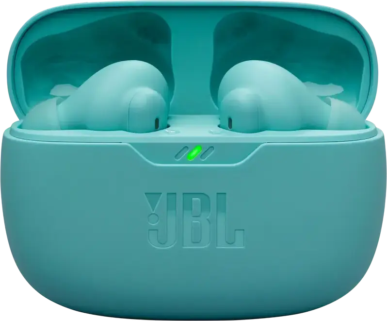 JBL Wave Beam 2 True Wireless Earbuds, Blue, Active Noise Cancelling (ANC), JBL Pure Bass Sound, Smart Ambient, 40h Playtime, Bluetooth Multipoint, Water & Dust Resistant