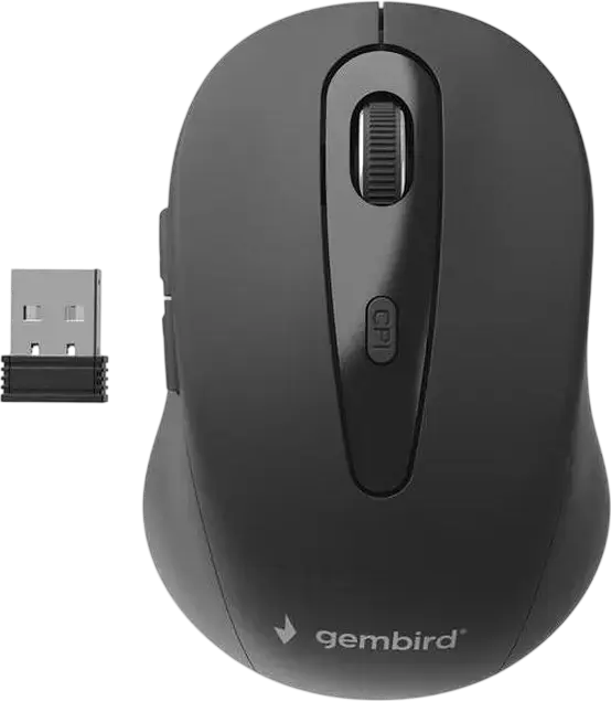 Mouse Wireless Gembird MUSW-6B-01, Negru
