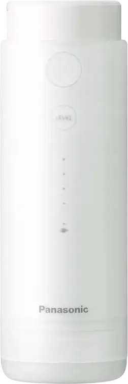 Irigator Oral Portabil Panasonic EW-DJ4B cu Duză Standard, Jet de Apă Ultrasonice pentru Placă Dentară, Rezervor Detușabil 150ml, 4 Niveluri Presiune, IPX7, Alb