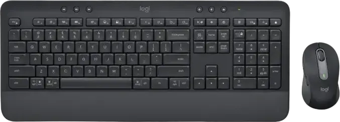 Set Tastatură + Mouse Logitech MK650, Fără fir, Grafit