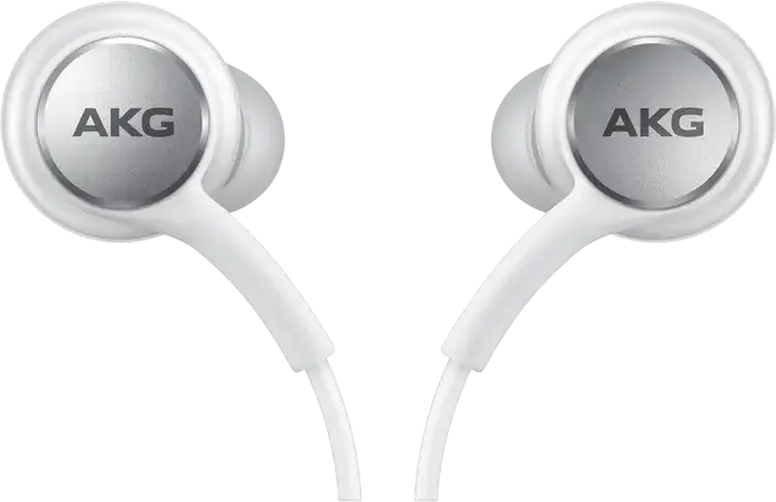 Casca Samsung EO-IC100B In-Ear cu Fir, Conector USB Type-C, Tuning Audio AKG, Microfon Integrat și Control Remote Inline, Albă
