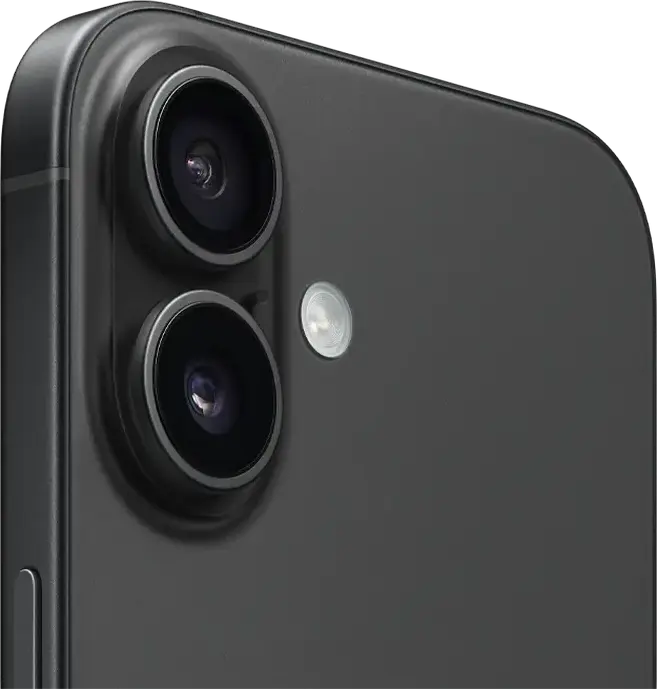 Apple iPhone 16 Smartphone, A18 Bionic Chip, 8GB RAM, 6.1-inch Super Retina XDR OLED Display, 48MP Fusion Camera, 128GB Storage, 5G, Wi-Fi 7, iOS 18, IP68, Black