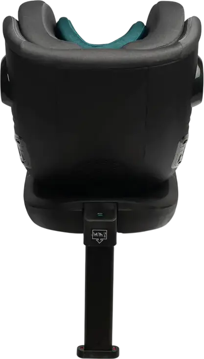 Scaun Auto Caretero Fortis i-Size Rotativ 360 Grade, ISOFIX cu Picior Stabilizator, Standard ECE R129, 40-150 cm / 0-36 kg, Centură de Siguranță în 5 Puncte, Emerald, Poliester