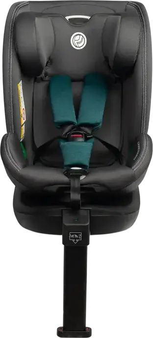 Scaun Auto Caretero Fortis i-Size Rotativ 360 Grade, ISOFIX cu Picior Stabilizator, Standard ECE R129, 40-150 cm / 0-36 kg, Centură de Siguranță în 5 Puncte, Emerald, Poliester